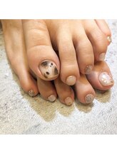 ネイルズカフェアン 姫路駅前店(nails cafe an)/○foot　nail　¥8250(tax in