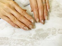 ネイルドール(Nail Doll)/ラメグラ&マグネットネイル