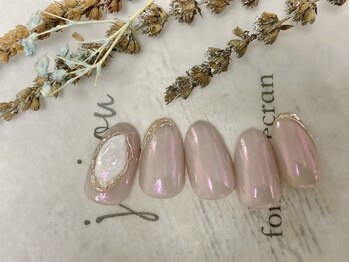 キキネイル 二子玉川(kikinail)/2月定額B オーロラネイル