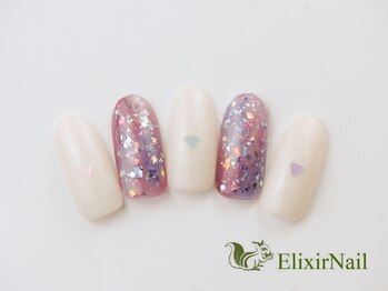 エリクサーネイル 池袋(Elixir Nail)/定額a シンプル/クーポン使用