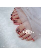 アトリエ ルミライズ(atelier LUMIRISE)/フット☆ニュアンスフレンチ