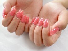 エリマネイル(Elima nail)/ワンカラーラメちらしコース