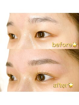 アンドミラ(&mira)/眉スタイリング＋ラッシュリフト