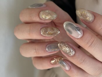 リノ 大阪本町店(lino)/ニュアンスネイル【7.21.s】