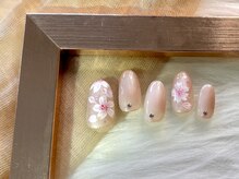 セレクト(Select)/手描き桜ネイル