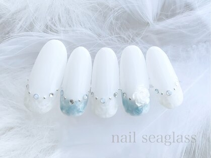 ネイル シーグラス(nail seaglass)の写真