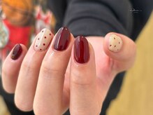 エフェム 表参道(ephem)/ワンカラー＋ドットデザイン