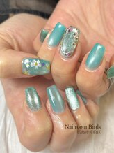 バーズ(Birds)/青空桜ネイル