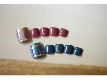 ネイルサロン ブリオン(Nail Salon Bullion)/チェックネイル