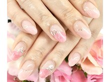ダブルネイル(Double Nail)/【多田】斜めフレンチ
