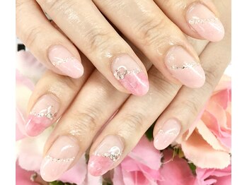 ダブルネイル(Double Nail)/【多田】斜めフレンチ