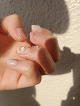 ロマンティコネイルズ(Romantico Nails)/clear＆pastel