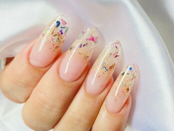 クリーク(CREEK)/押し花春カラースカルプチュア