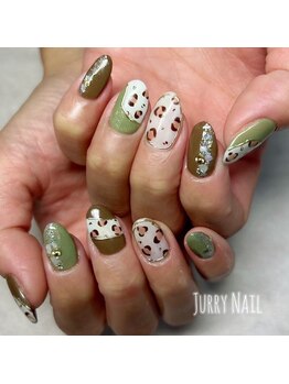 ジュリーネイル 所沢店/レオパード