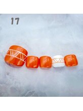 はあとねいる 大和店/フットネイル：No.17