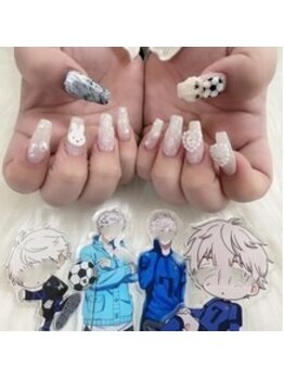 プリュム(Plume)/3D/推しネイル/キャラクター