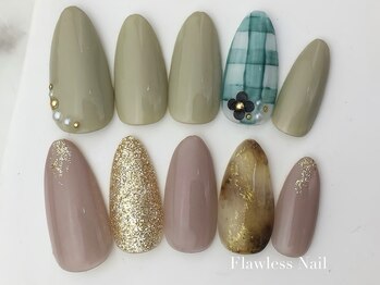 フローレスネイル 新宿西口店(FlawlessNail)/【定額シンプル】オフ込み6900円