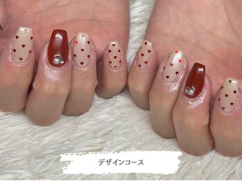 サロン ド スーリール 新市街店(salon de SOURIRE)/◇ハートドットネイル◇