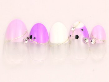 ハーティーネイル hearty nail 溝の口店/定額デザイン￥12000