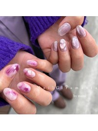 ニュアンス×マグネットネイル