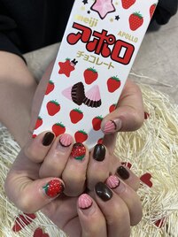 チョコレートネイル