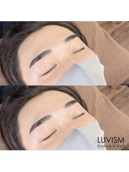 ラヴィズム アイラッシュ アンド ネイル (LUVISM)/アイブロウWAX★ 担当:浅井