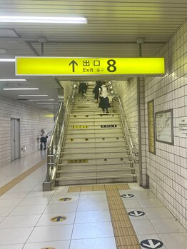 サロン アグランシュ(salon A.glansh)/【道案内】（1）