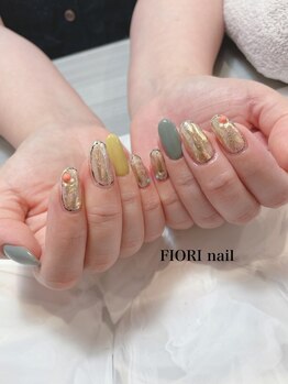 フィオリ(FIORI)の写真/【何度通ってもお気に入りが見つかる♪】美に敏感な大人女性も納得の仕上がり&モチも良い◎画像持ち込みOK!