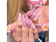 ビナリネイル(B.nari nail)の雰囲気（Y2K、ワンホン、韓国、長さだし、派手なデザインお任せください）