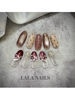 ララネイルズ(LALA NAILS)/定額アートコース ¥6,899