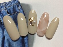 ネイルサロン リリオ(Nail Salon Ririo)/大人グレージュネイル
