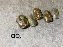 アオ 池尻大橋(ao.)/85mi Gold メタリック