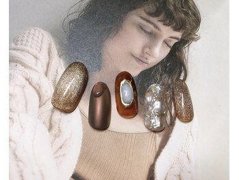 ネイルアンドアイラッシュサロン エスポアール(nail&eyelash salon espoir)/ニュアンスマグネット90分コース