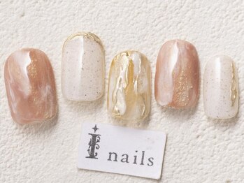 アイネイルズ 渋谷店(I nails)/ピンクサンドニュアンス