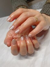 ネイルジュリエ(Nail julier)/ヌーディーシンプルネイル
