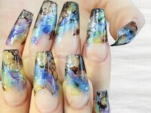 ネイルズ とんぷそん/多彩なインクアートネイル♪