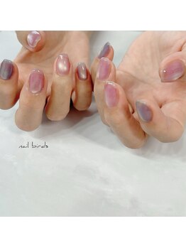 ネイルバーズ(nail birds)/紫陽花カラーのミルクマグ