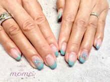 サロン ド モモ(salon de momo)/上嶋担当　フレンチネイル