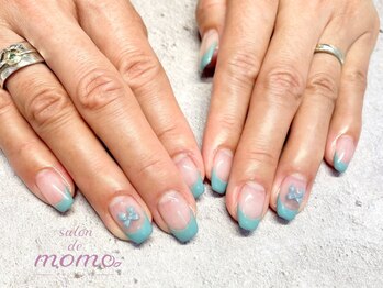 サロン ド モモ(salon de momo)/上嶋担当　フレンチネイル