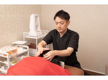 松尾美容鍼灸×整体 香椎/施術風景です