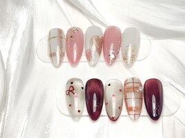 バレンタイン定額ネイル 90分