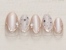 ネイルミックス 銀座店(Nail Mix)/塗りかけ×ミラー　5990円