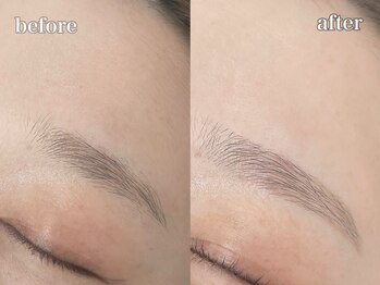 エサージュ 北千住店の写真/アイブロウスタイリングとセットでトータルケア☆WAX脱毛でトーンUP効果大◎