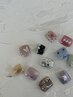 foot : 選べる親指ART＋1色塗り ¥7150