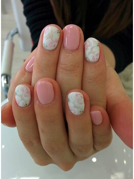 ネイルサロン クール(Nailsalon Coeur)/Art込バイオ¥6480 フラワー
