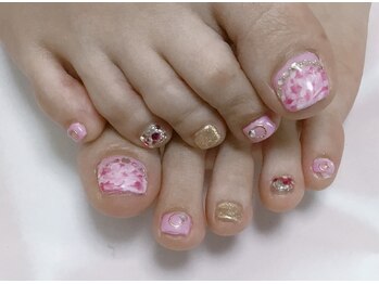 ｆｏｏｔマーブルネイル