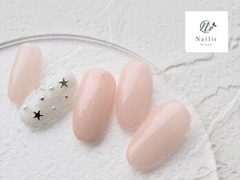ネイリット 銀座(Nailit)/星ビジュー ¥8400【¥9240】