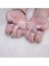 ティアラネイル 宇都宮/千鳥柄