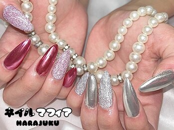 ネイルマフィア 原宿(NAIL MAFIA)/フラッシュ×ラメ