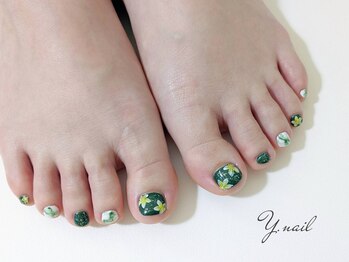 ワイネイル(Y.nail)/新緑フット